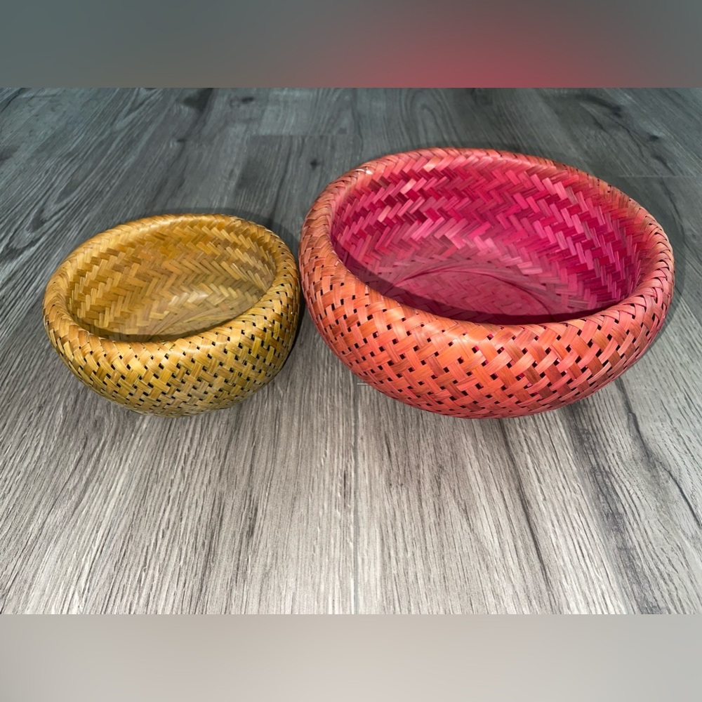 Vintage Basket Bundle - 4 total - Picture 3 of 11
